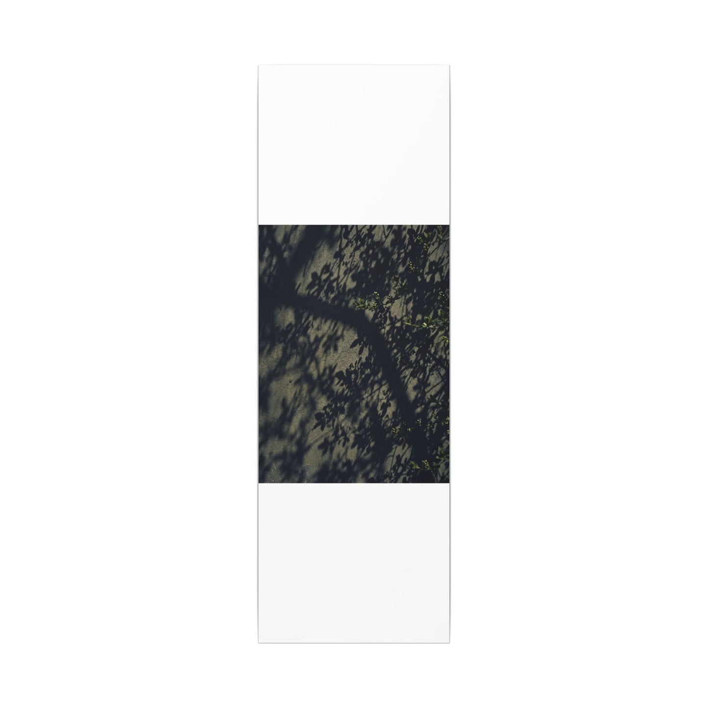 Atmospheric Shadow Play Canvas Art - Moody Minimal Dark Japandi