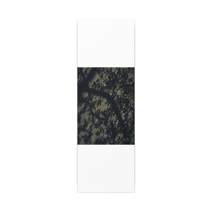 Atmospheric Shadow Play Canvas Art - Moody Minimal Dark Japandi