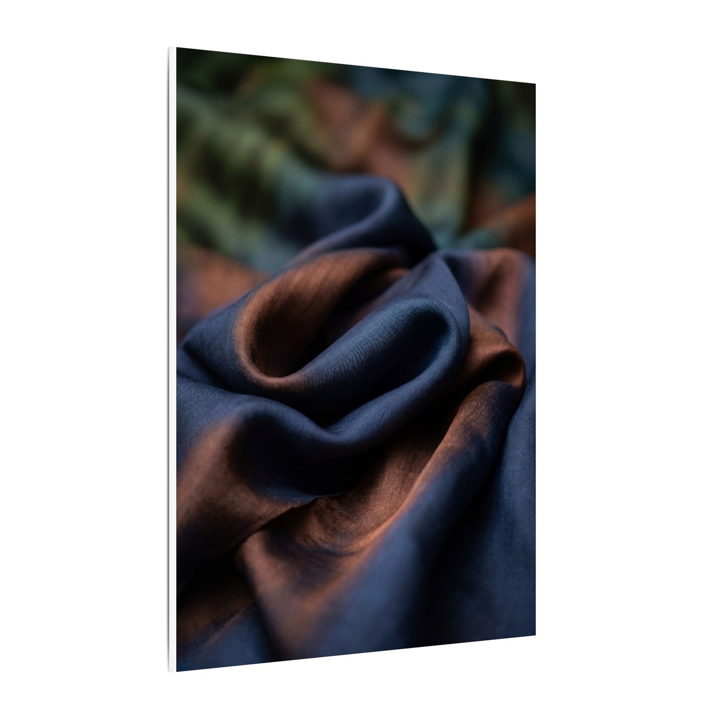 Summer Silk Drape Shadow Zen Canvas Art | Sophisticated Decor