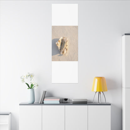 Paper Fold Canvas Art | Winter Japandi Texture Art