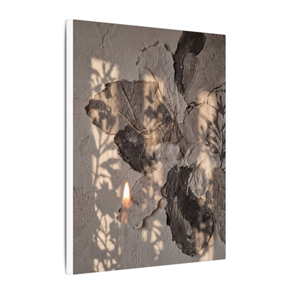 Shadow Play Summer Canvas Art | Japandi Elegant Design