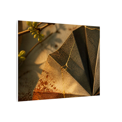 Ma Paper Fold Canvas Art - Kintsugi Broken Beauty