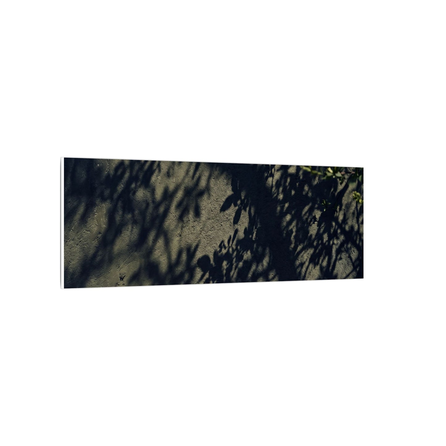Atmospheric Shadow Play Canvas Art - Moody Minimal Dark Japandi