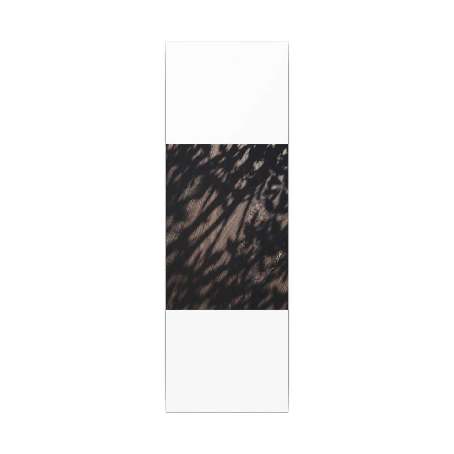 Shadow Play Summer Canvas Art | Dark Japandi Moody Design