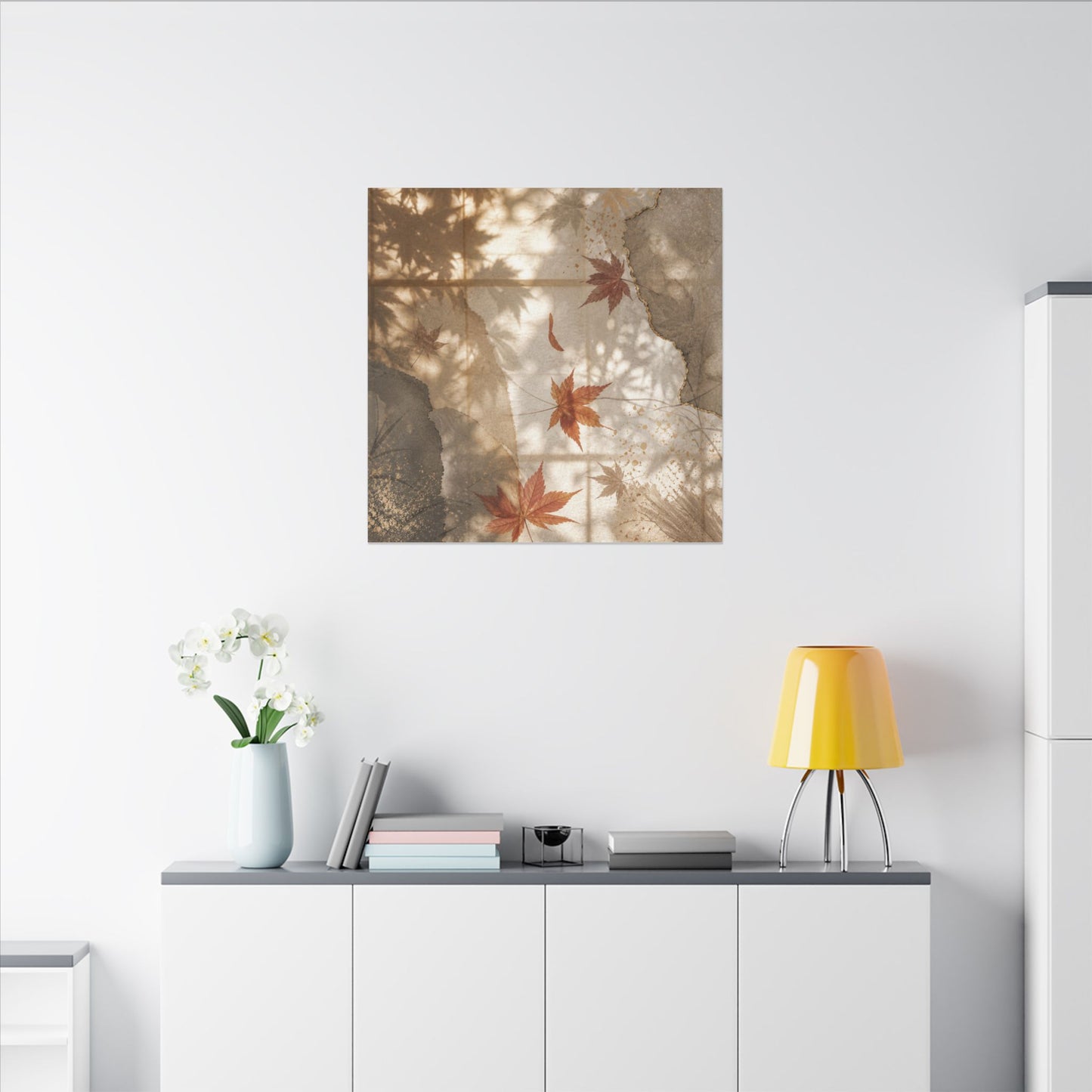 Datsuzoku Shoji Screen Canvas Art - Japandi Japanese Pattern