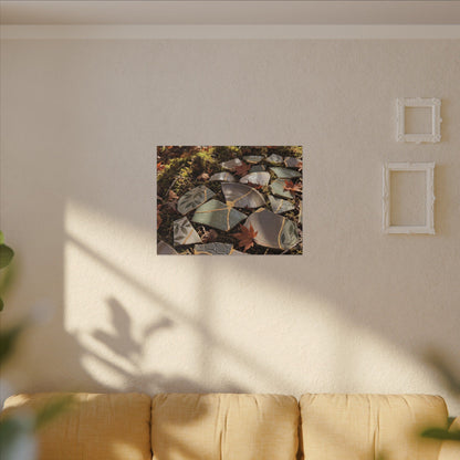 Broken Pottery Japanese Pattern Canvas Art | Elegant Japandi Art