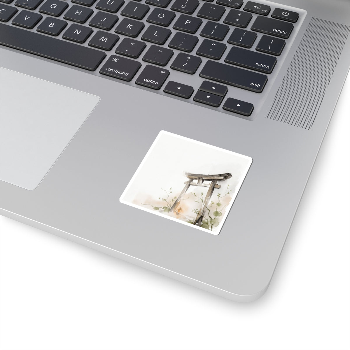 Torii Gate Sticker | Spring Japandi Watercolor Art