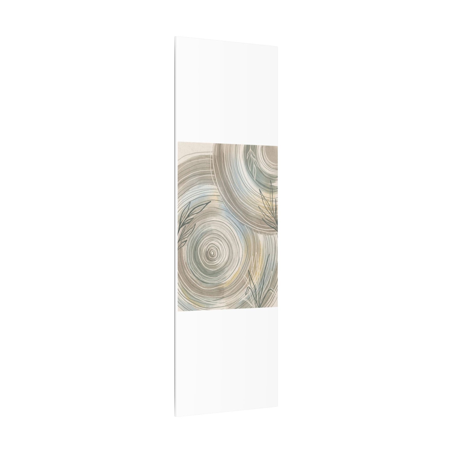 Kanso Water Ripple Canvas Art - Japandi Minimal Line