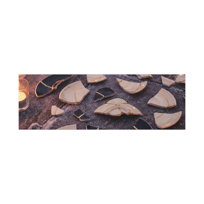 Winter Broken Pottery Broken Beauty Canvas Art | Beautiful Decor