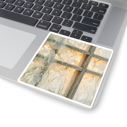 Dappled Ceramic Bowl Sticker - Japandi Fukinsei Art Print
