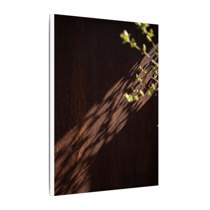 Rust Patina Moody Minimal Canvas Art | Sophisticated Dark Japandi Art