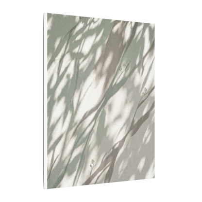 Japandi Shadow Play in Dappled | Japanese Pattern Canvas Art