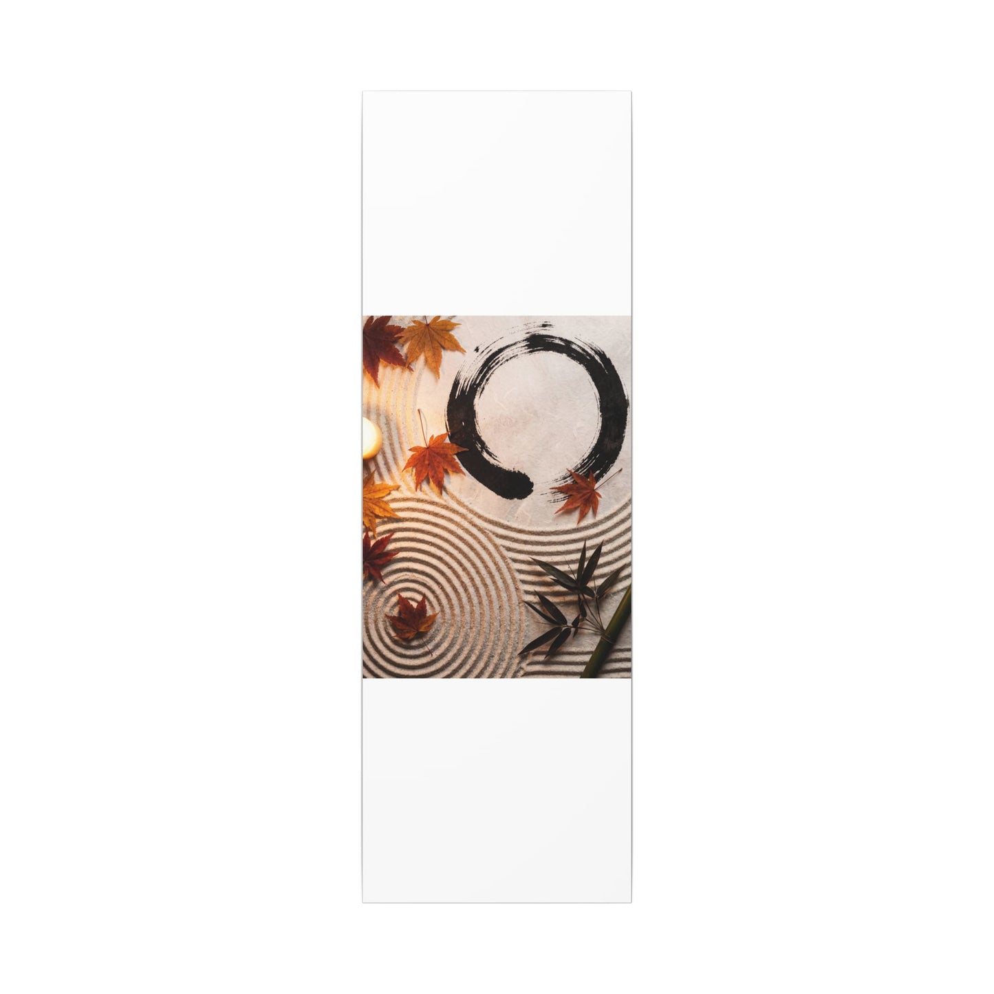 Tranquil Rock Garden Canvas Art - Enso Zen