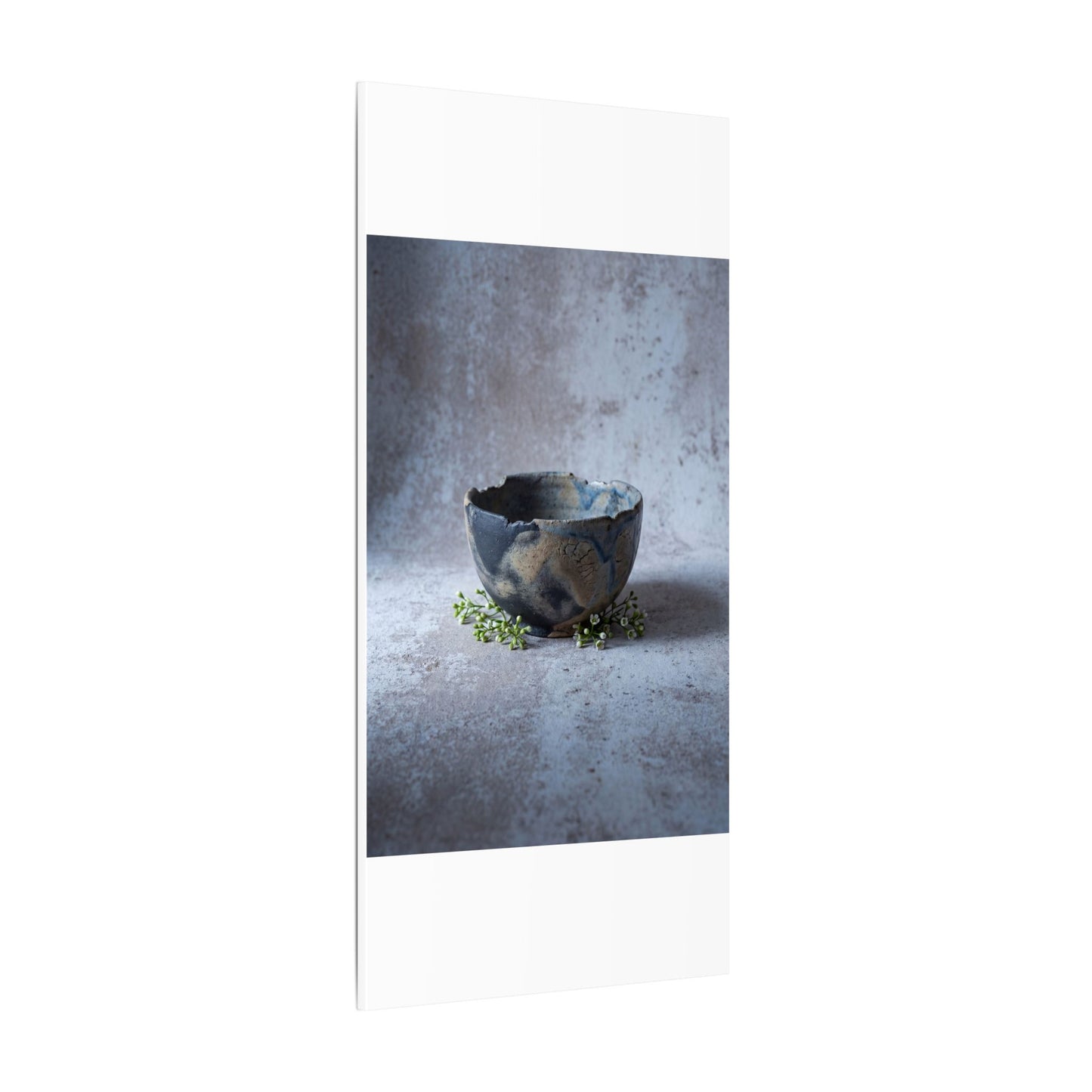 Ceramic Bowl Spring Canvas Art | Japandi Warm Design