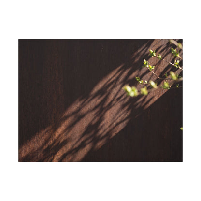 Rust Patina Moody Minimal Canvas Art | Sophisticated Dark Japandi Art