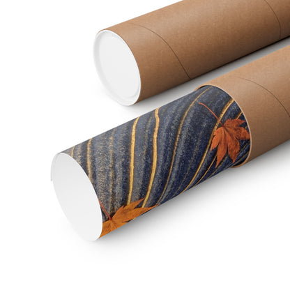Datsuzoku Water Ripple Wall Art Print - Kintsugi Gold Repair