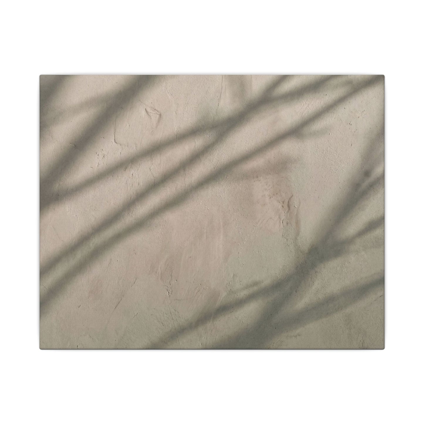Shadow Play Japanese Pattern Canvas Art | Warm Japandi Art