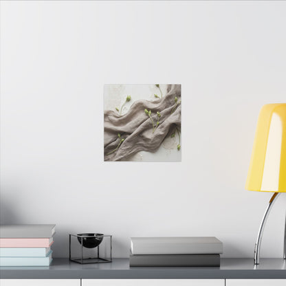 Overcast Silk Drape Canvas Art - Japandi Ma