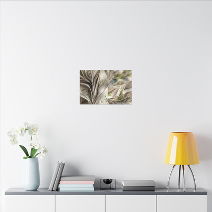 Fukinsei Paper Fold Canvas Art - Japandi Watercolor