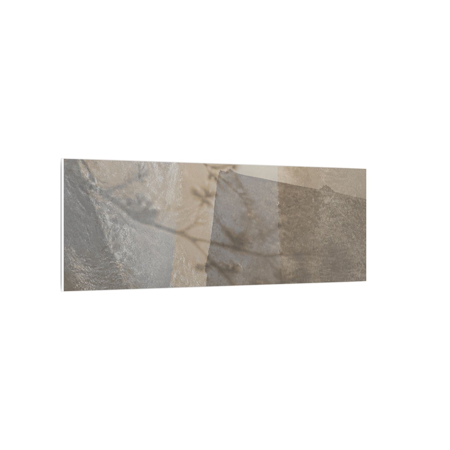 Neutral Shadow Play Canvas Art - Texture Japandi