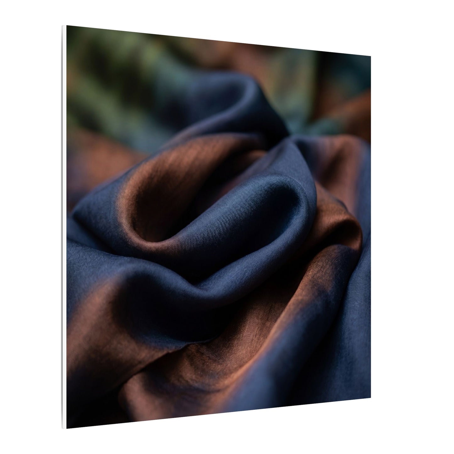 Summer Silk Drape Shadow Zen Canvas Art | Sophisticated Decor