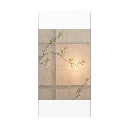 Spring Cherry Blossom Forest Whimsy Canvas Art | Rustic Decor