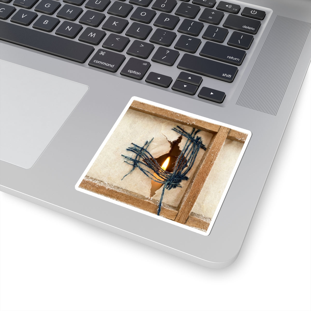 Candlelight Shoji Screen Sticker - Kintsugi Kanso