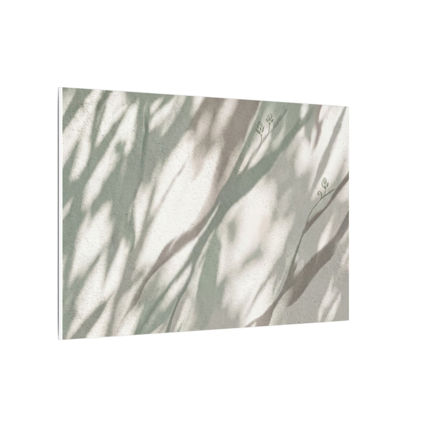 Japandi Shadow Play in Dappled | Japanese Pattern Canvas Art