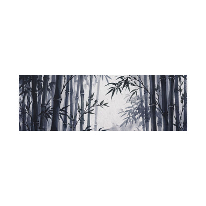 Tranquil Bamboo Grove Canvas Art - Sumi E Zen