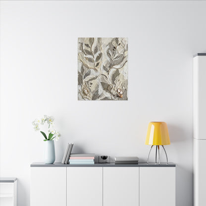 Japandi Textured Canvas Art