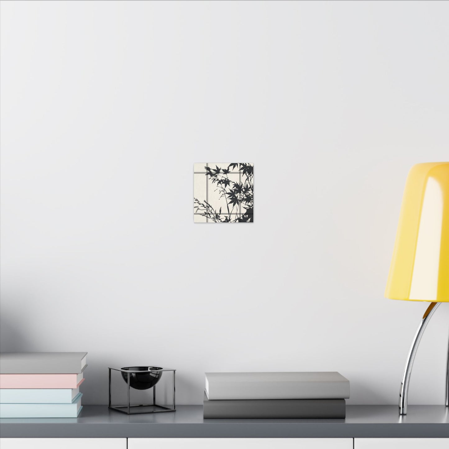 Shoji Screen Canvas Art | Summer Japandi Minimal Line Art