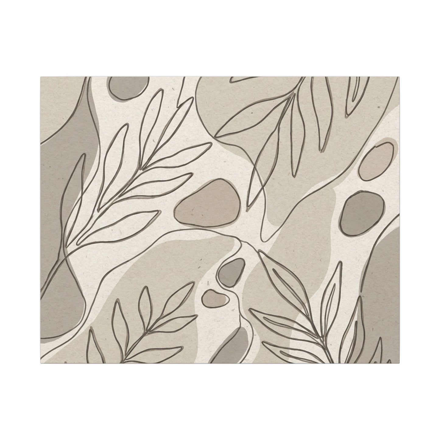Japandi Minimal Line Canvas Art