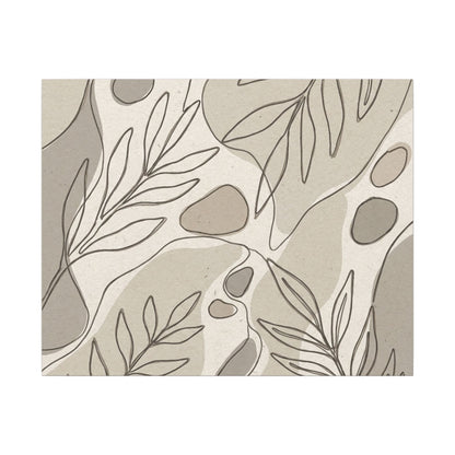 Japandi Minimal Line Canvas Art