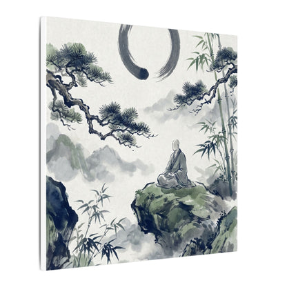 Zen Sumi-e Canvas Art