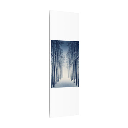 Bamboo Grove Canvas Art | Winter Zen Ukiyo E Inspired Art