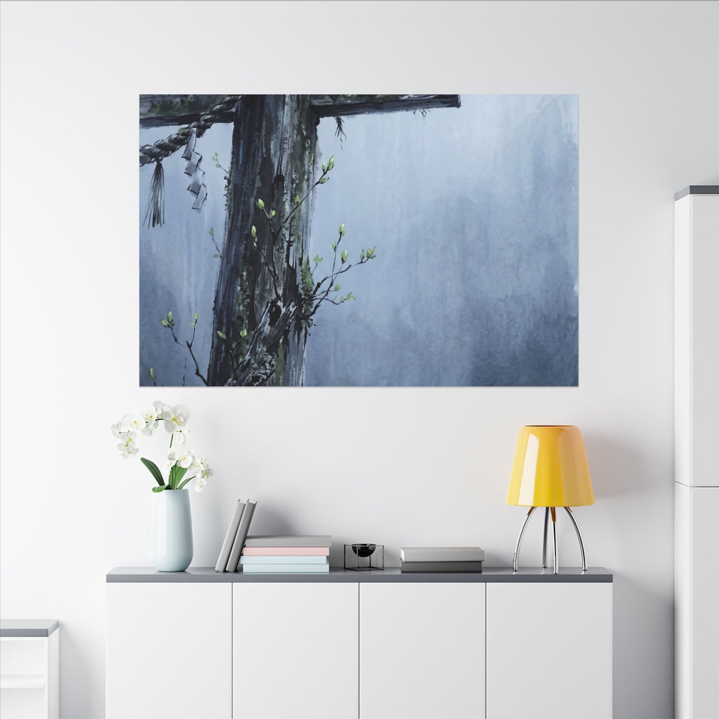 Spring Broken Pottery Broken Beauty Canvas Art | Artful Decor