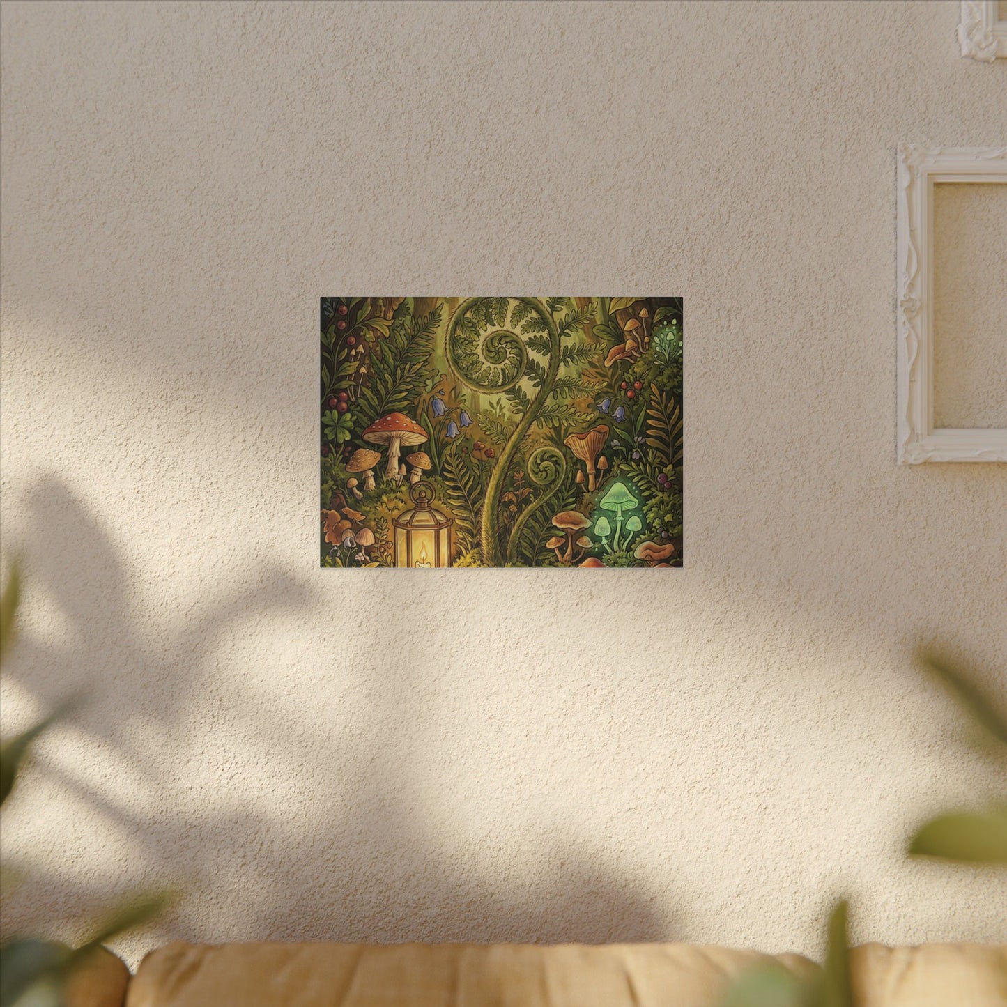 Elegant Ceramic Bowl Canvas Art - Minimal Line Japandi