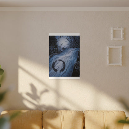 Moonlight Silk Drape Canvas Art - Zen Datsuzoku