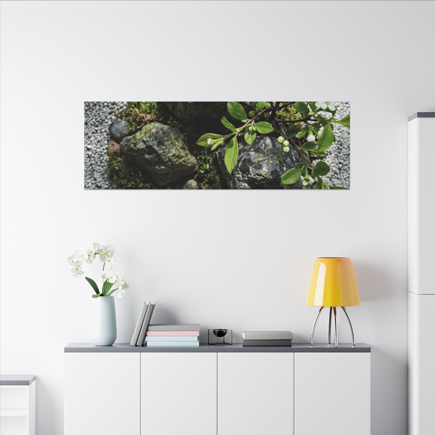 Zen Ceramic Bowl in Dappled | Karesansui Canvas Art
