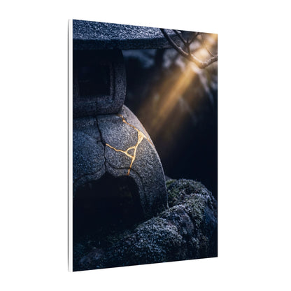 Ma Moonlit Garden Canvas Art - Kintsugi Broken Beauty