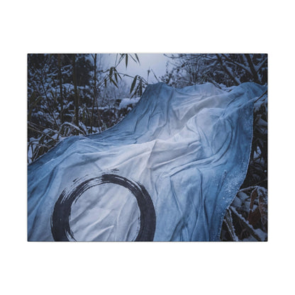 Moonlight Silk Drape Canvas Art - Zen Datsuzoku