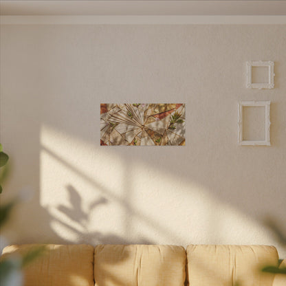 Resilient Paper Fold Canvas Art - Gold Repair Kintsugi