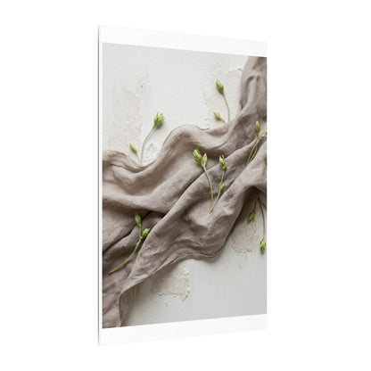 Overcast Silk Drape Canvas Art - Japandi Ma