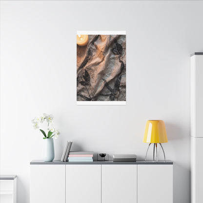 Candlelight Silk Drape Canvas Art - Japandi Mono No Aware