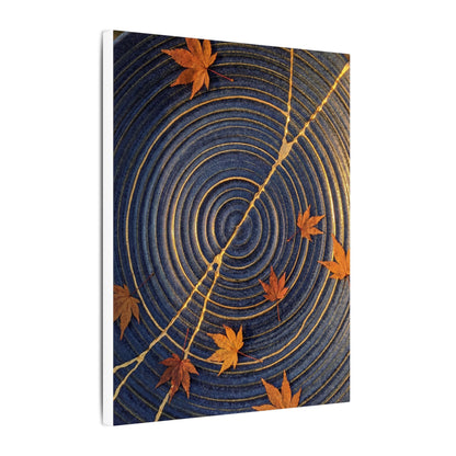 Water Ripple Gold Repair Canvas Art | Healing Kintsugi Art