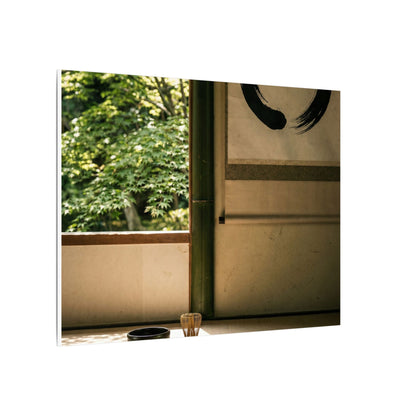 Tea Ceremony Enso Canvas Art | Serene Zen Art
