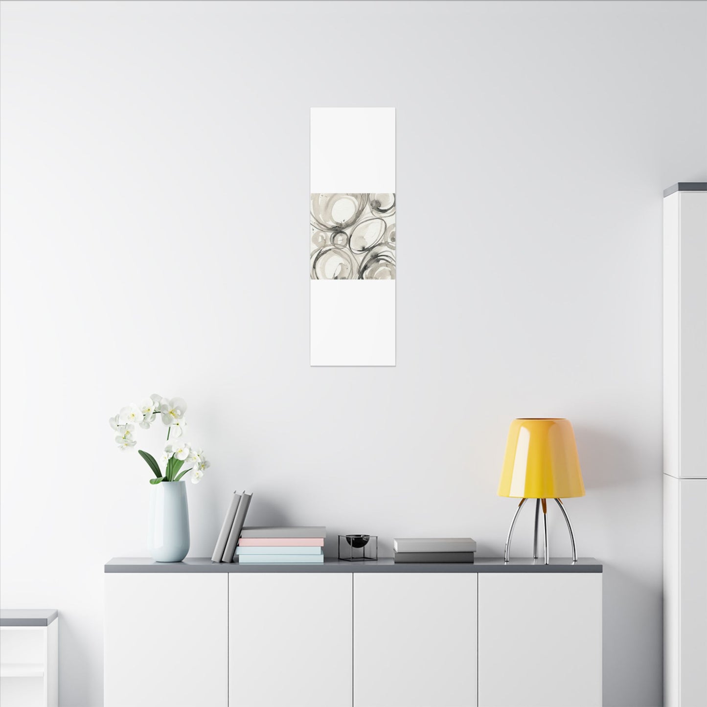 Handcrafted Feel Japandi Watercolor Canvas Art