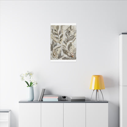 Japandi Textured Canvas Art