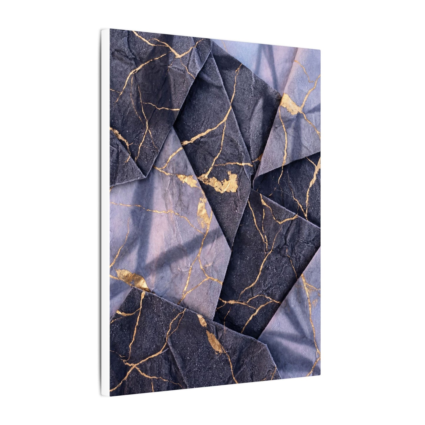 Seijaku Paper Fold Canvas Art - Kintsugi Gold Vein