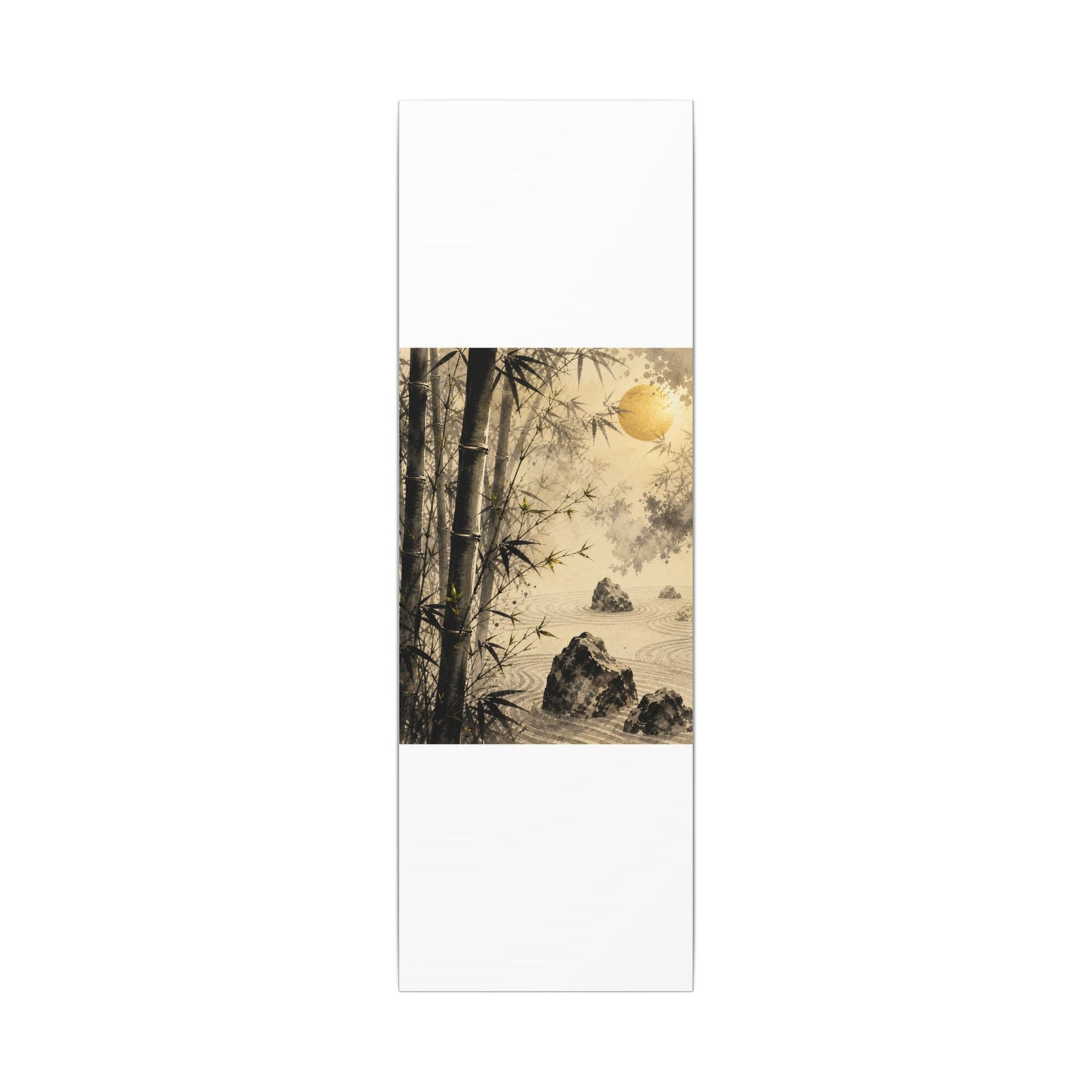 Peaceful Bamboo Grove Canvas Art - Karesansui Zen